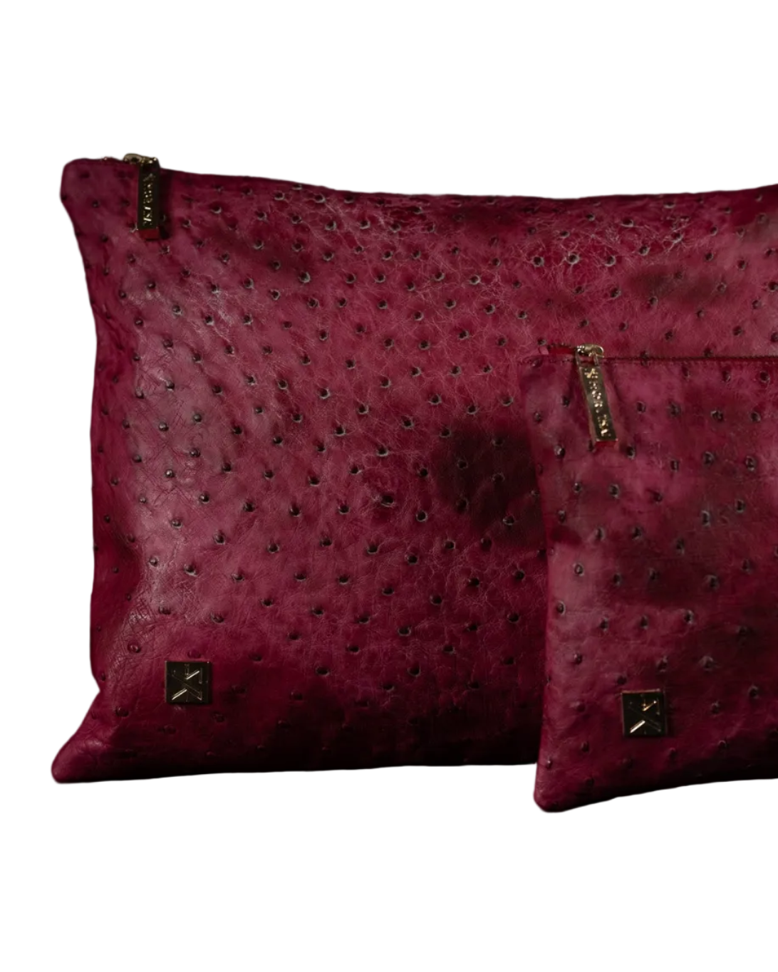 Italian Ostrich Leather - Pink