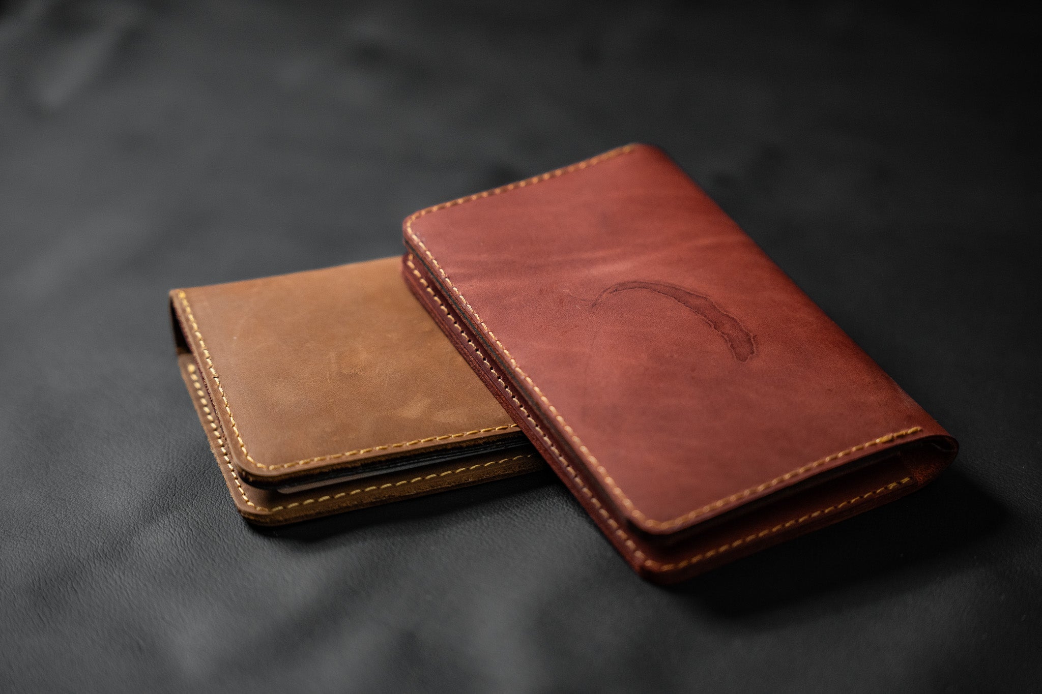 Leather passport cases