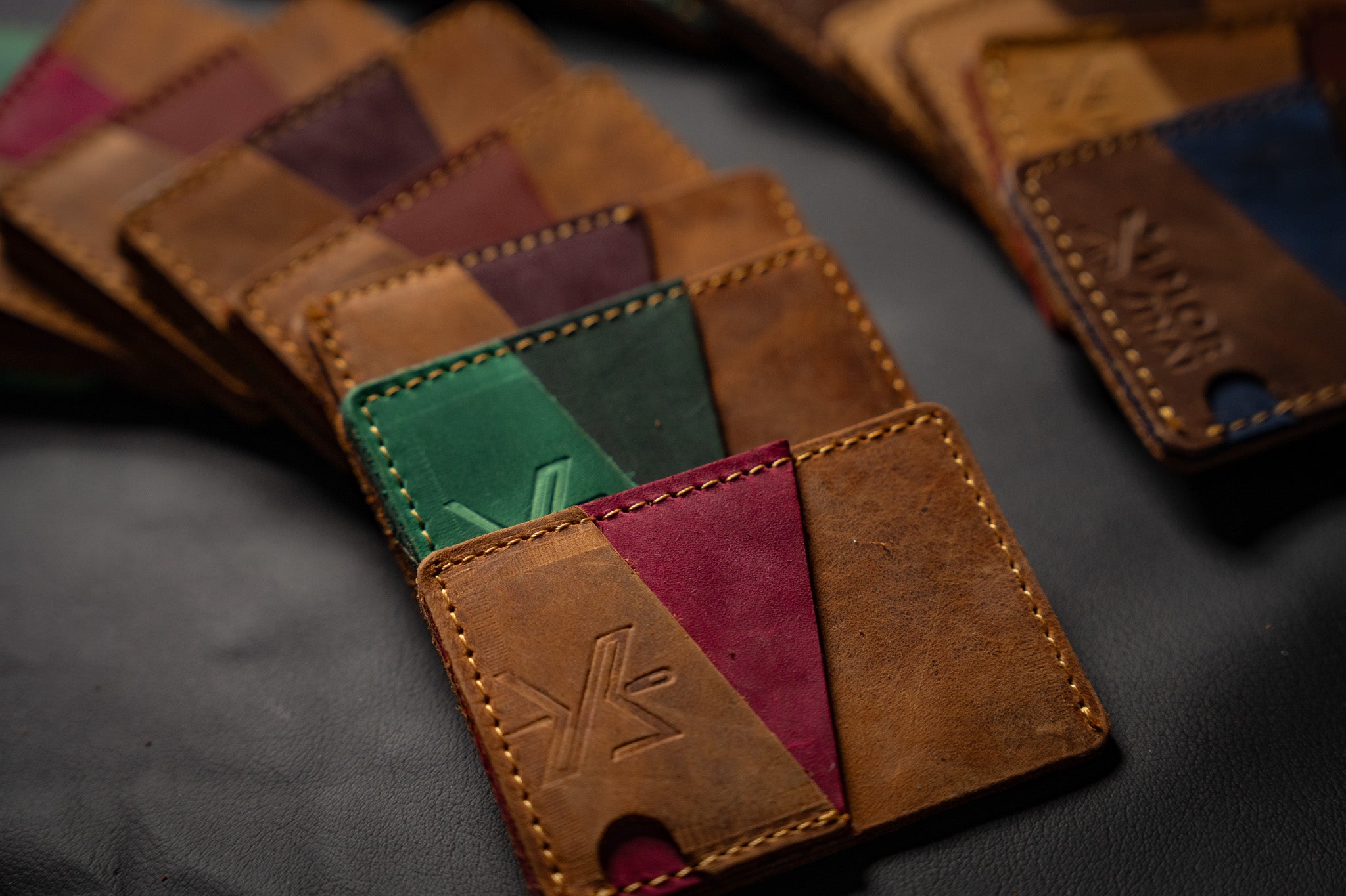 Leather Card Wallet - Classic