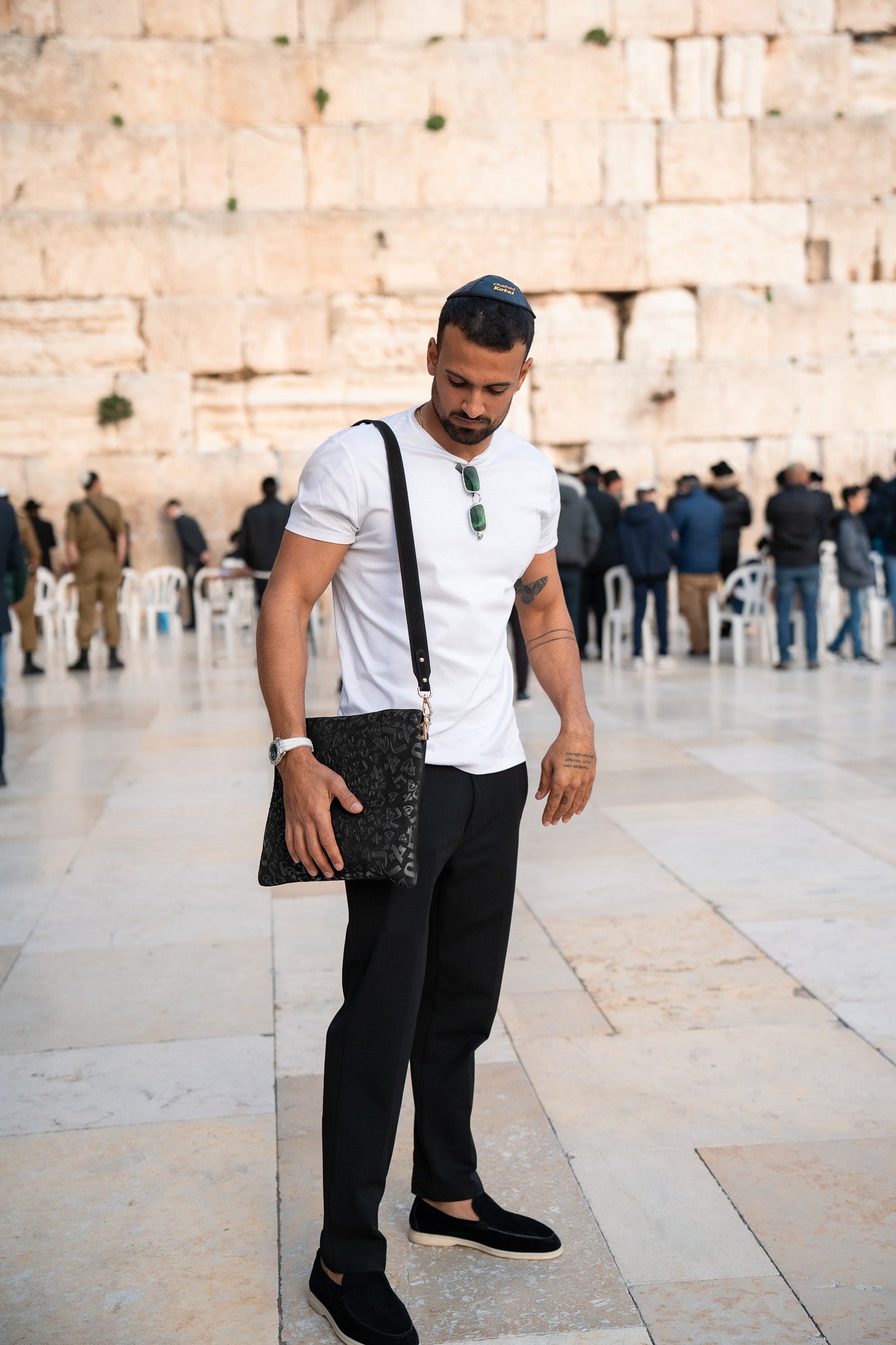 ISRAEL LETTERS - Helhanan - Black