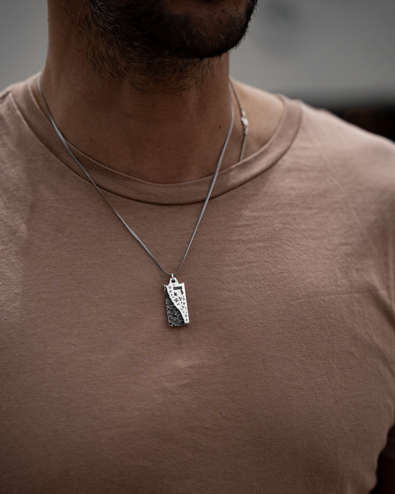 ISRAEL LETTERS – 925 Silver Pendant