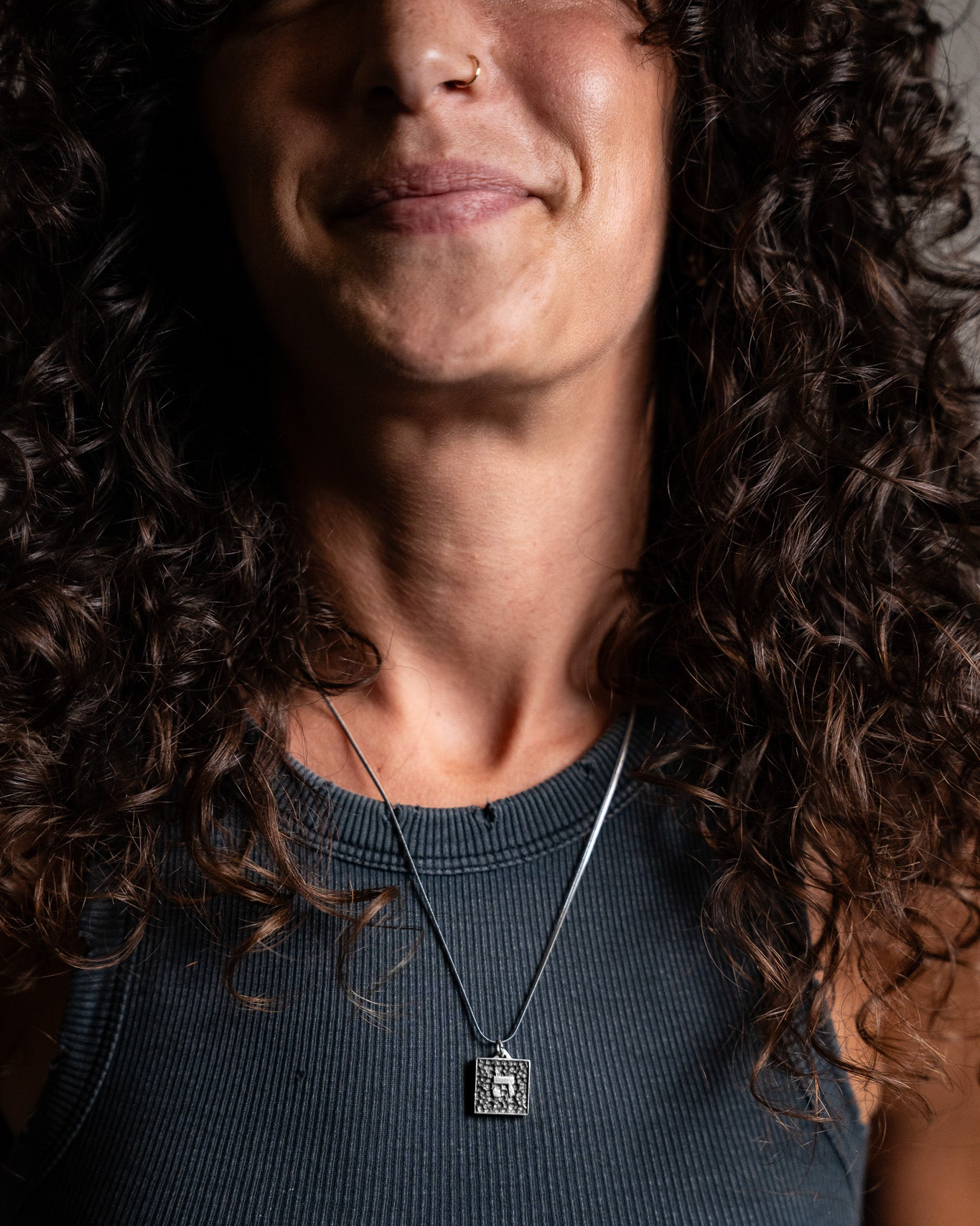 925 Silver ה׳ (Hashem) Pendant – Women's