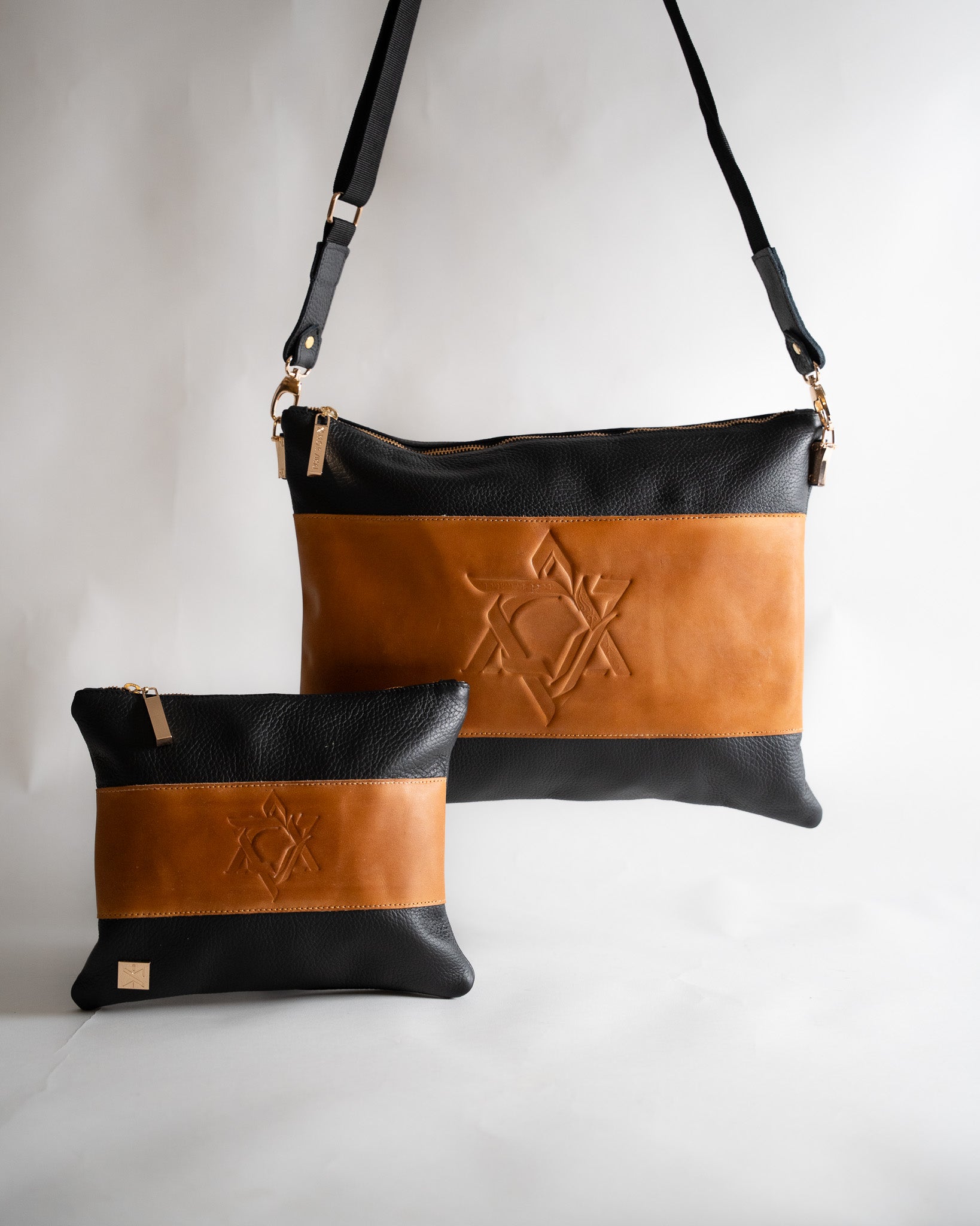 MAGEN DAVID – Black & Natural Flag