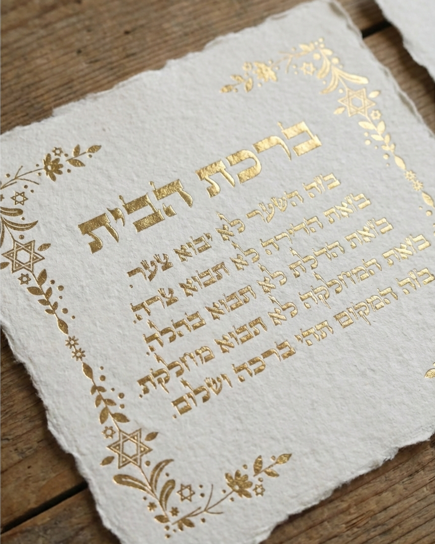 Golden Home Blessing