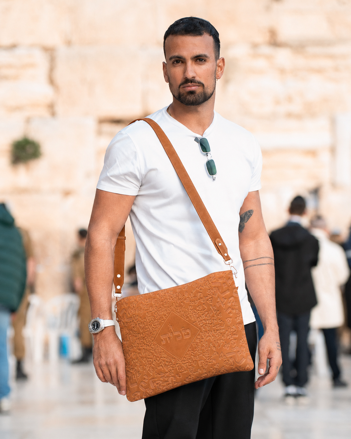 ISRAEL LETTERS - Helhanan - Light Brown