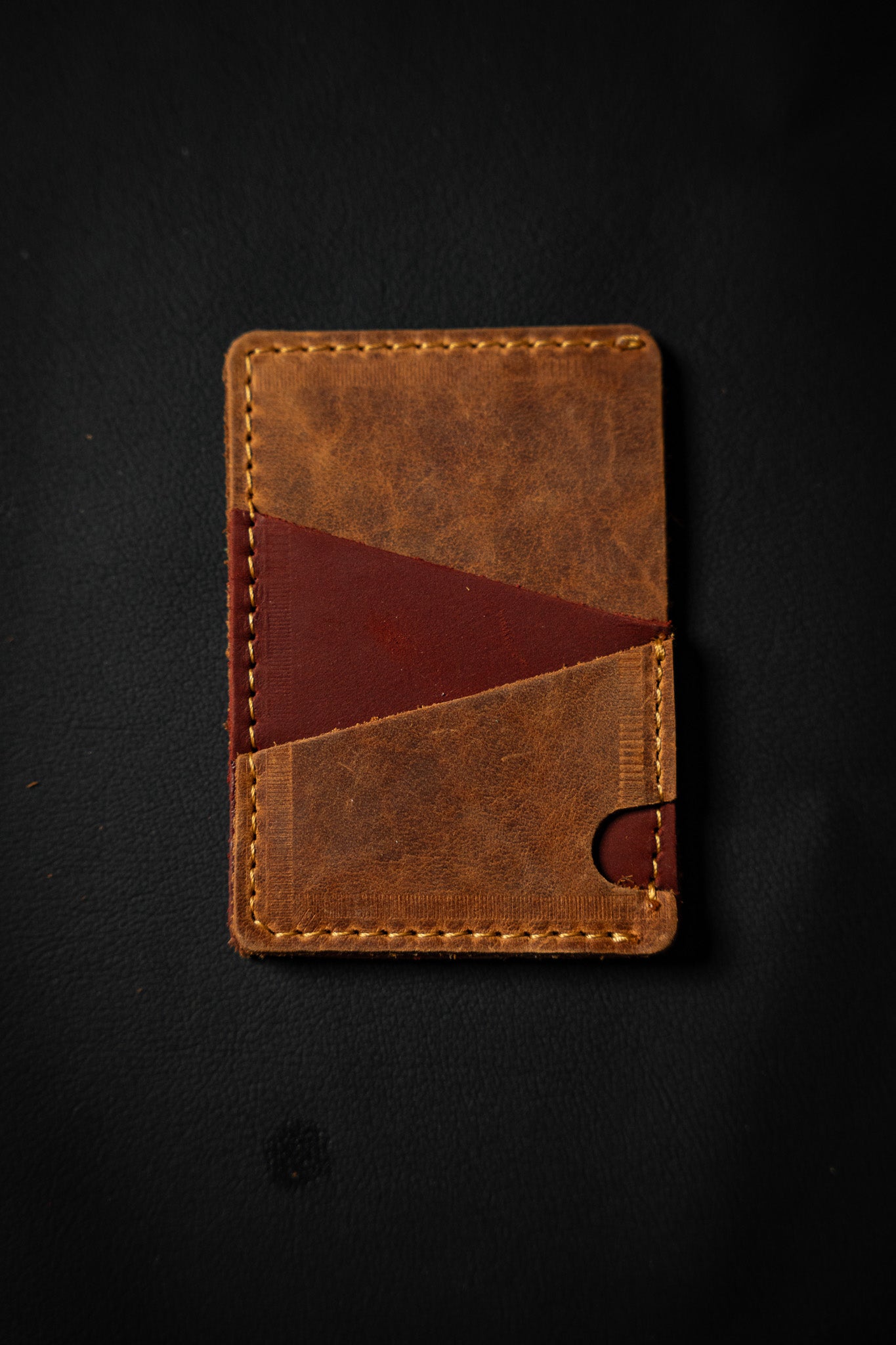 Leather Card Wallet - Classic