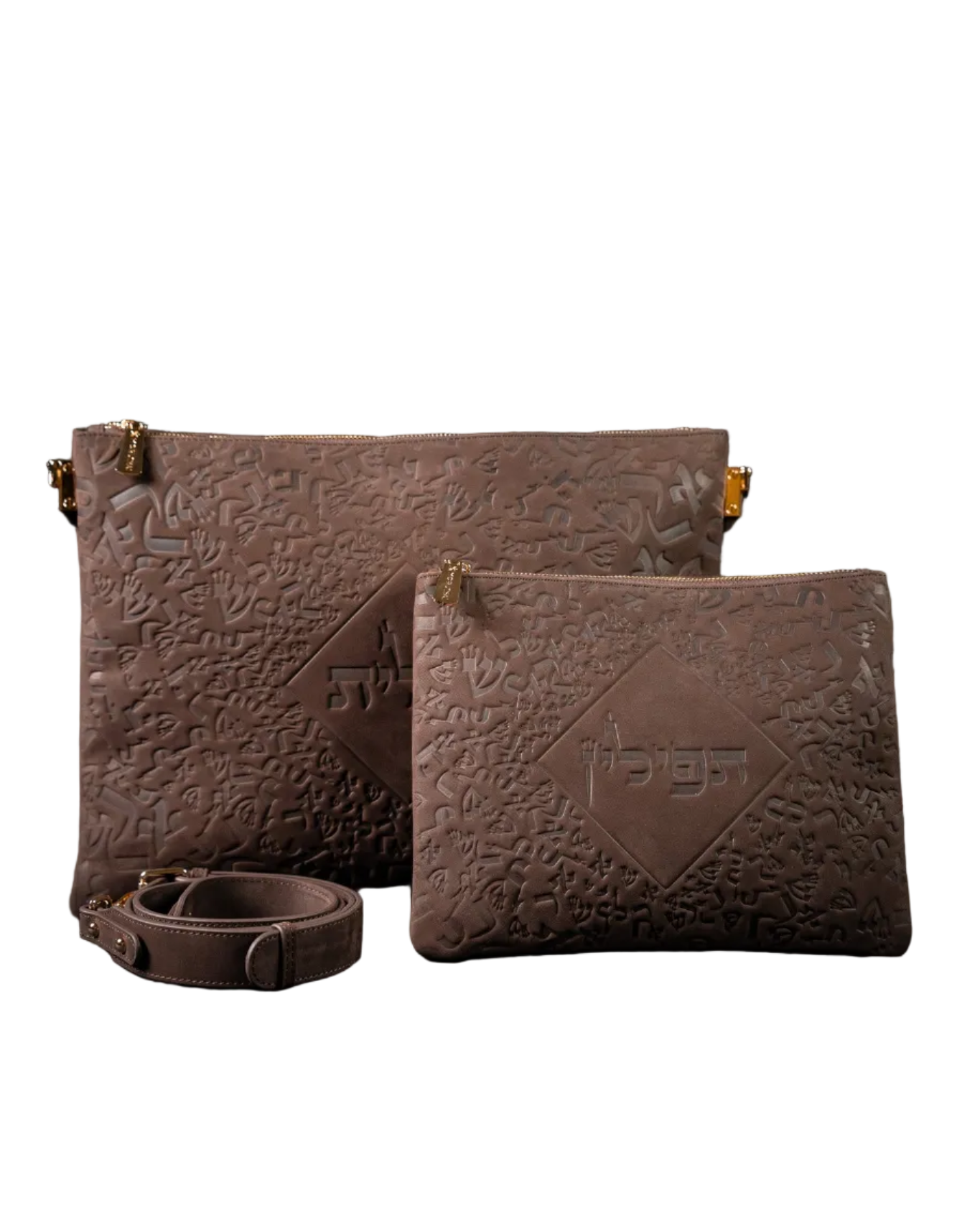ISRAEL LETTERS - Helhanan - Dark Brown