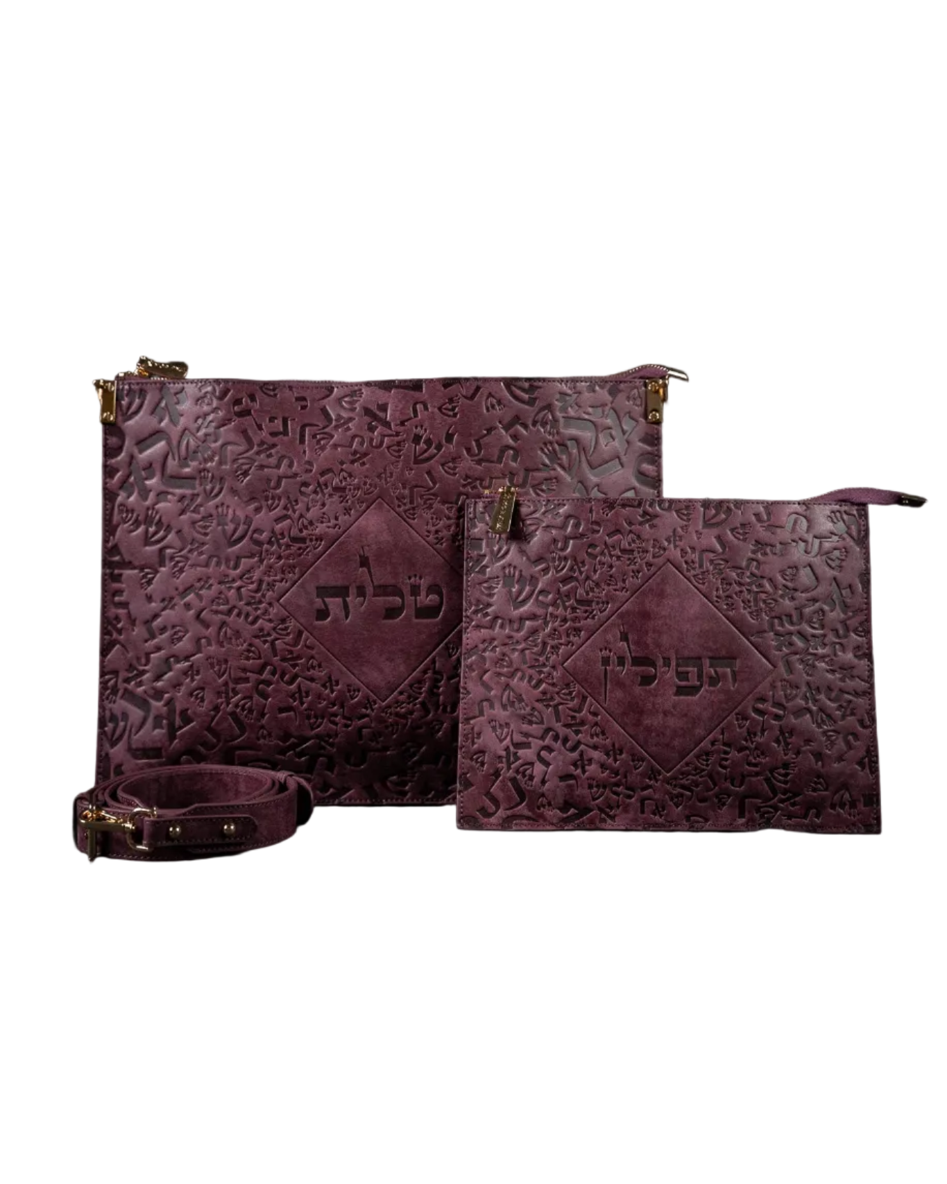 ISRAEL LETTERS - Abraham - Burgundy