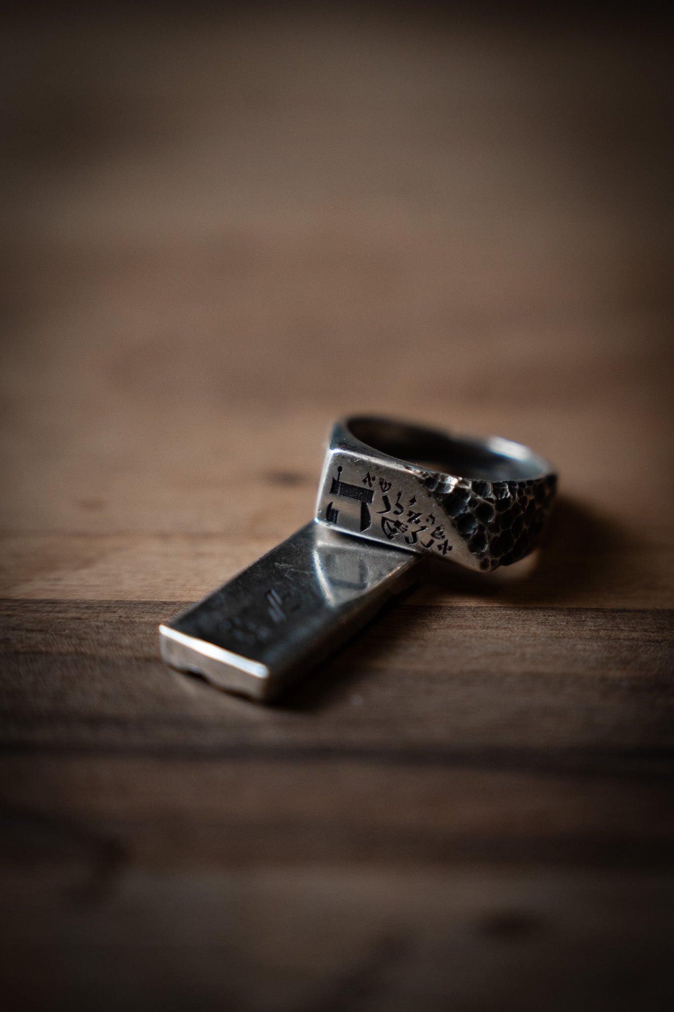 ISRAEL LETTERS – 925 Silver Ring