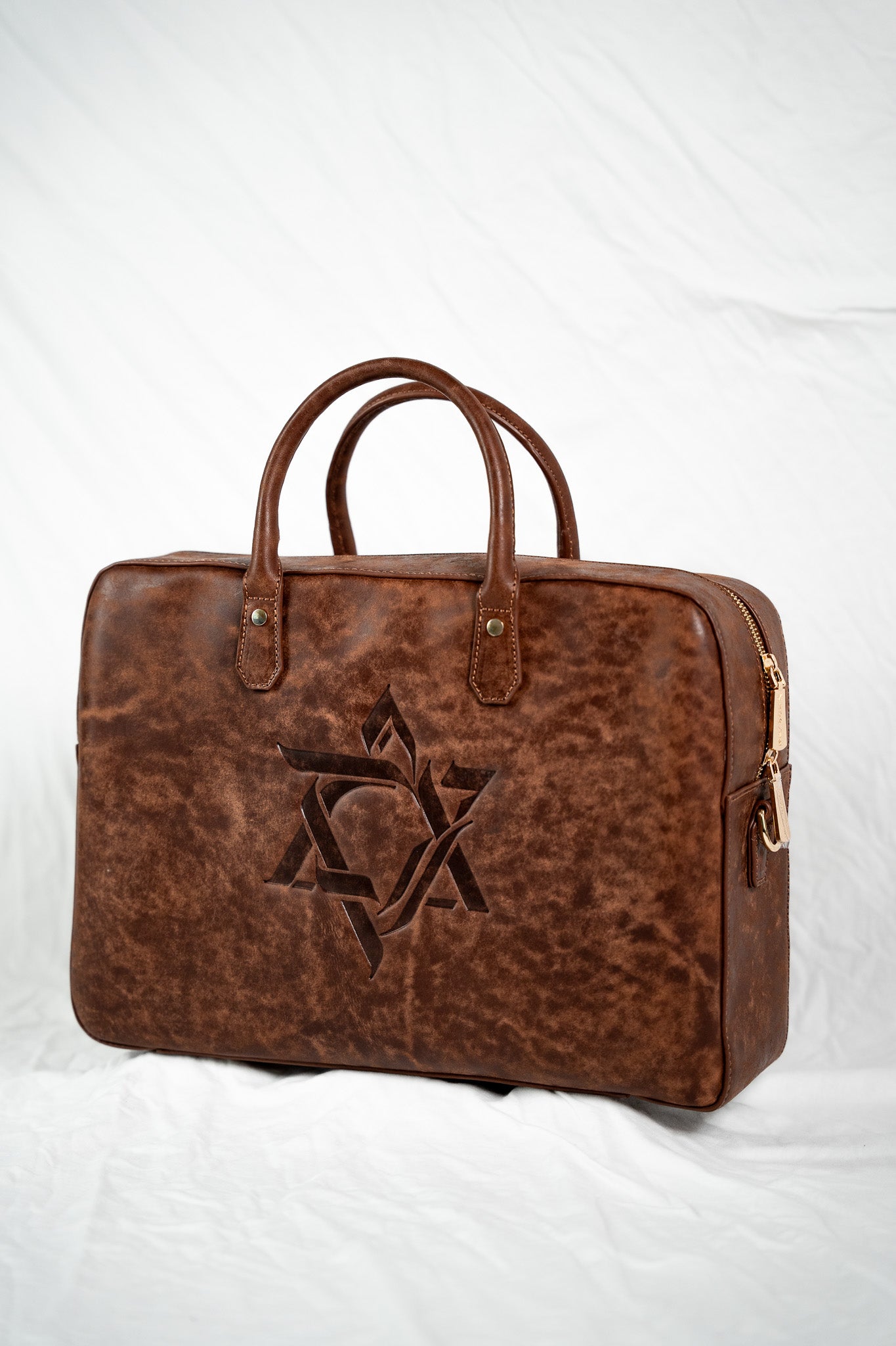 Multi-Use Travel & Laptop Bag – Brown, Magen David