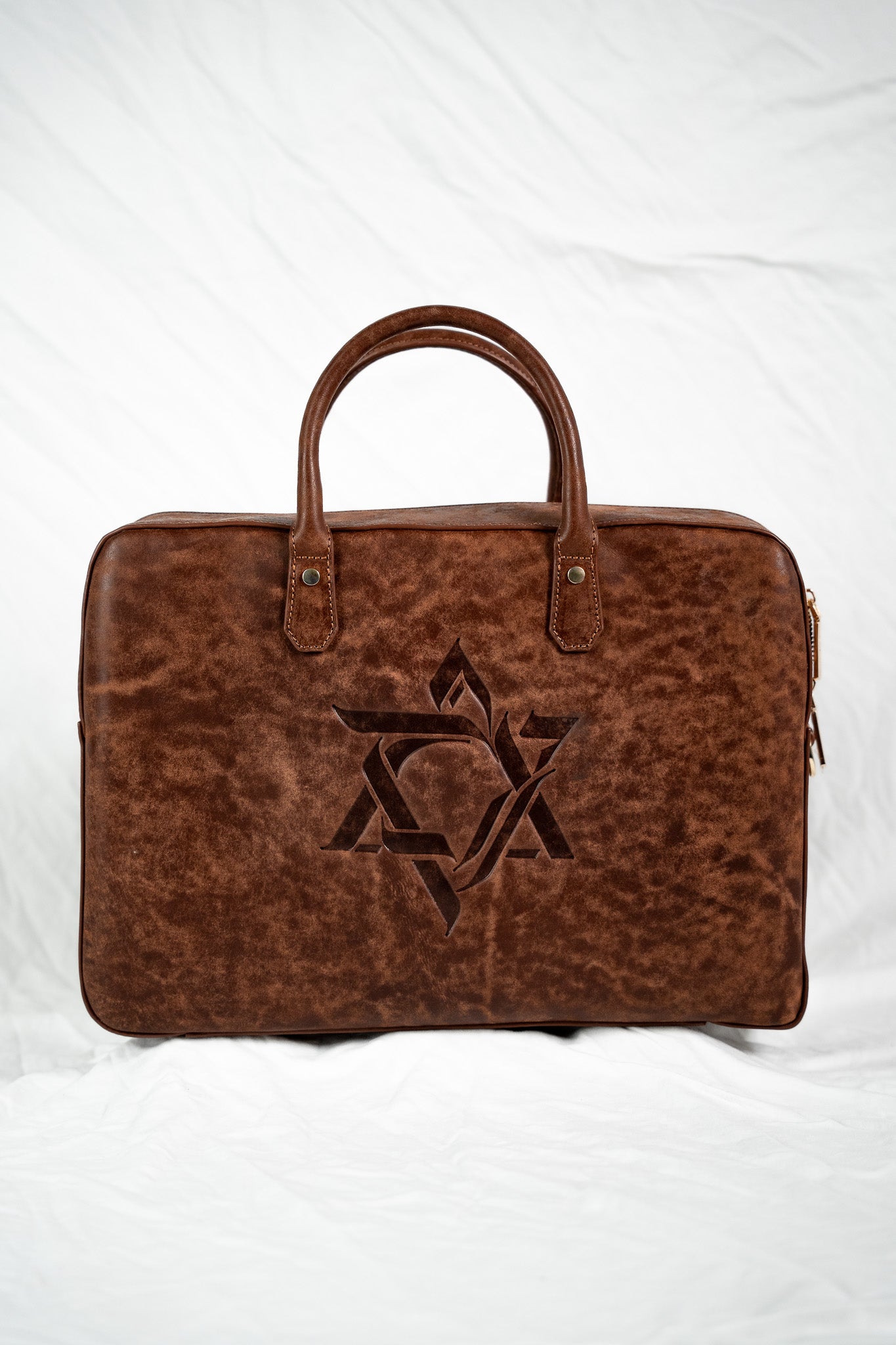 Multi-Use Travel & Laptop Bag – Brown, Magen David