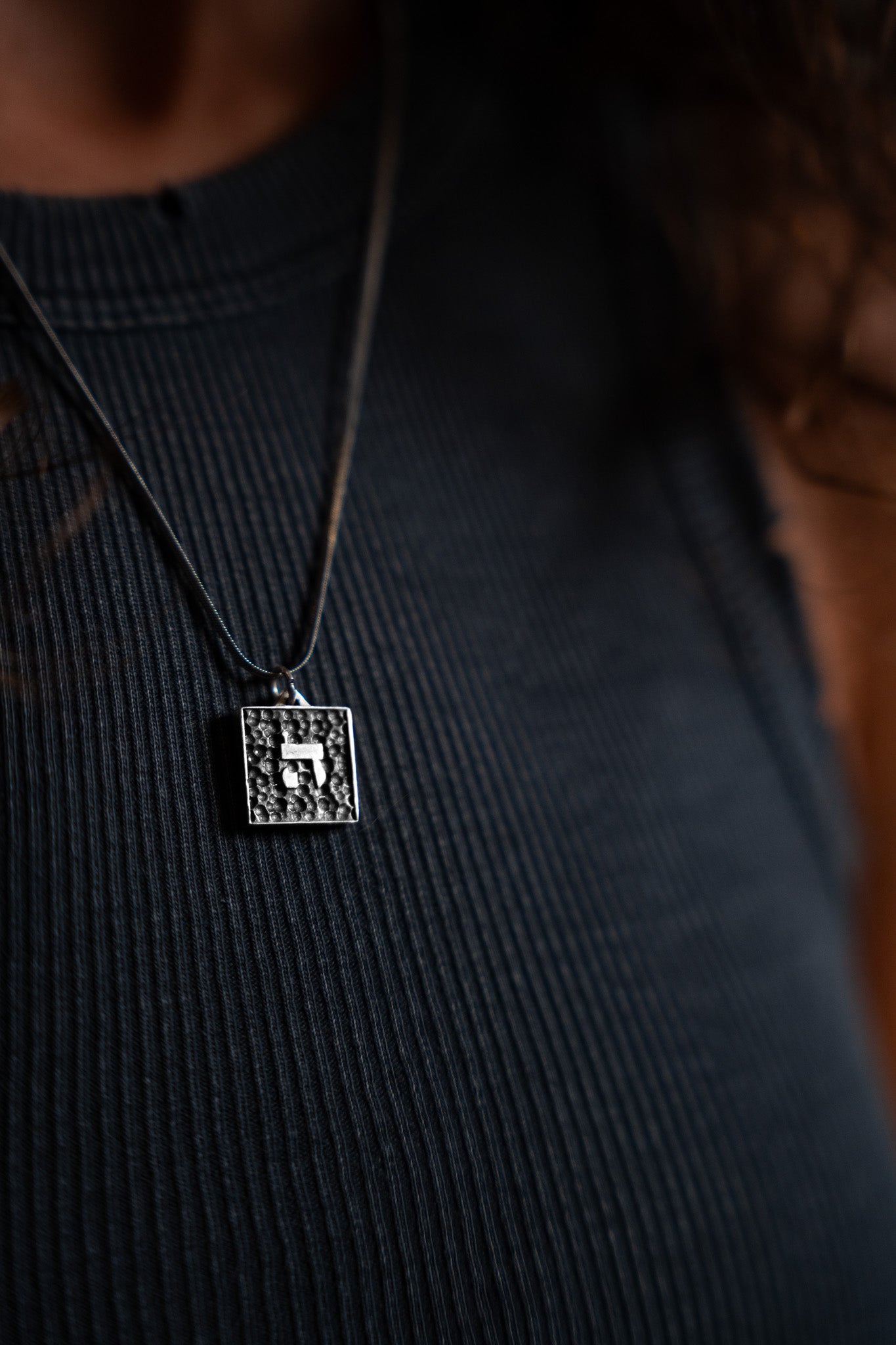 925 Silver ה׳ (Hashem) Pendant – Women's