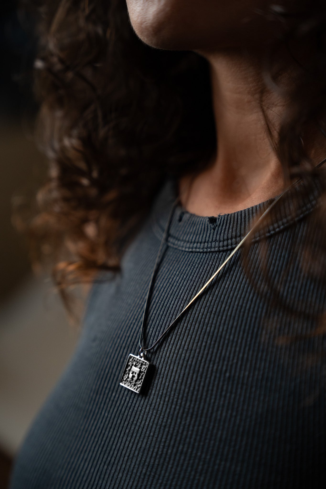 925 Silver ה׳ (Hashem) Pendant – Women's